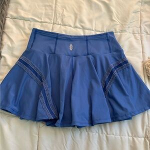 Free people movement blue skort
